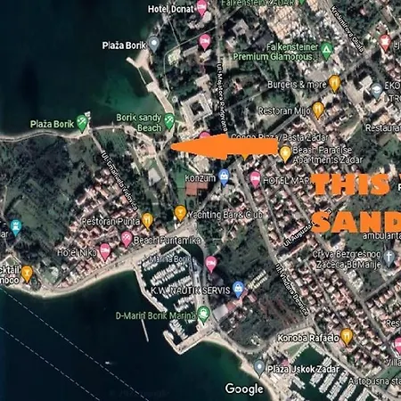 Appartement Paradise Premium Zadar